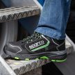 Sparco Allroad Baku ESD S3S SR FO HRO munkavédelmi cipő fekete fluorzöld 44