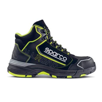   Sparco Allroad H Motegi ESD S3S SR FO HRO munkavédelmi bakancs fekete sárga 43