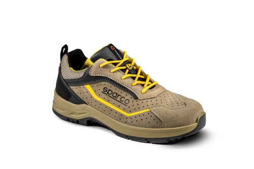 Sparco Indy Colton ESD S1PS SR FO LG munkavédelmi cipő bézs sárga 41