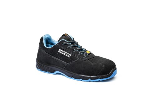 Sparco Horizon Moreno ESD S1PS védőcipő fekete kék 44